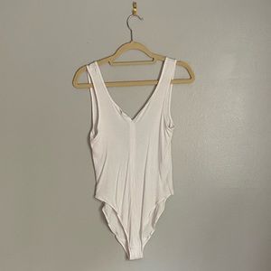 Ribbed Out From Under Bodysuit